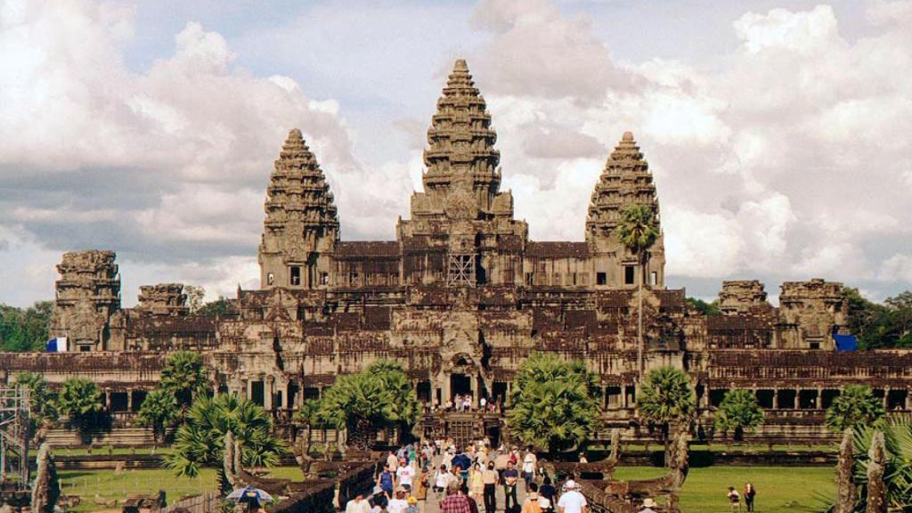 Ruinas de la ciudad de Angkor, en la actual Camboya.