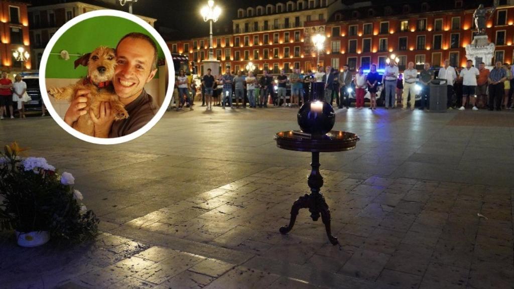 Homenaje a Luis Eduardo en la Plaza Mayor