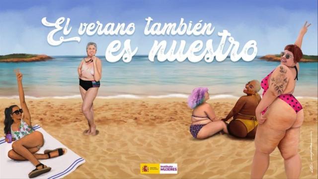 Cartel de la campaña 'El verano también es nuestro'.