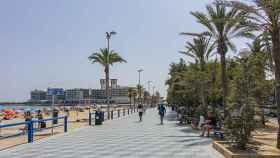 Playa del Postiguet, Alicante.