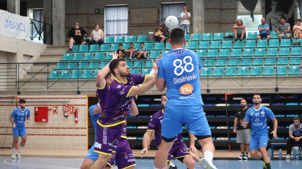 Imagen del partido de balonmano