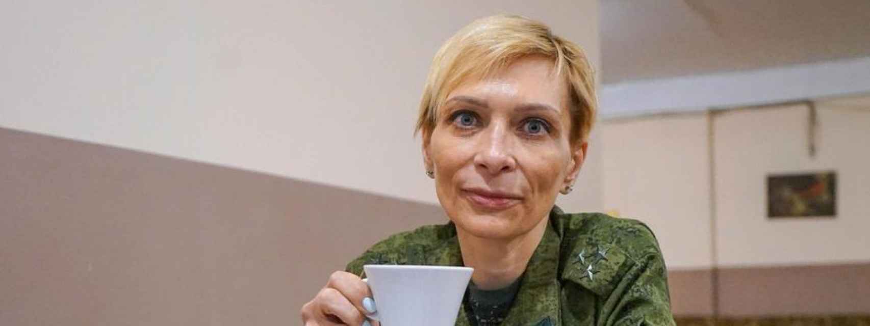 La teniente coronel Olga Kachura, la 'dama de la muerte' de Putin.