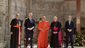 Autoridades reciben en Santiago al cardenal Augusto dos Santos Marto, enviado del Papa para la PEJ 2022