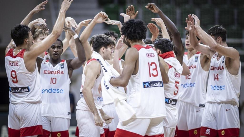 Selección española sub18 en el europeo de baloncesto de la categoría