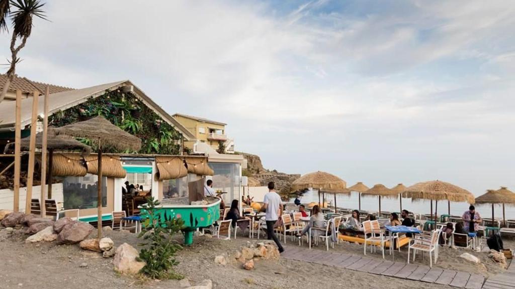 Imagen del chiringuito MariCarmen Casa Playa, en Málaga.