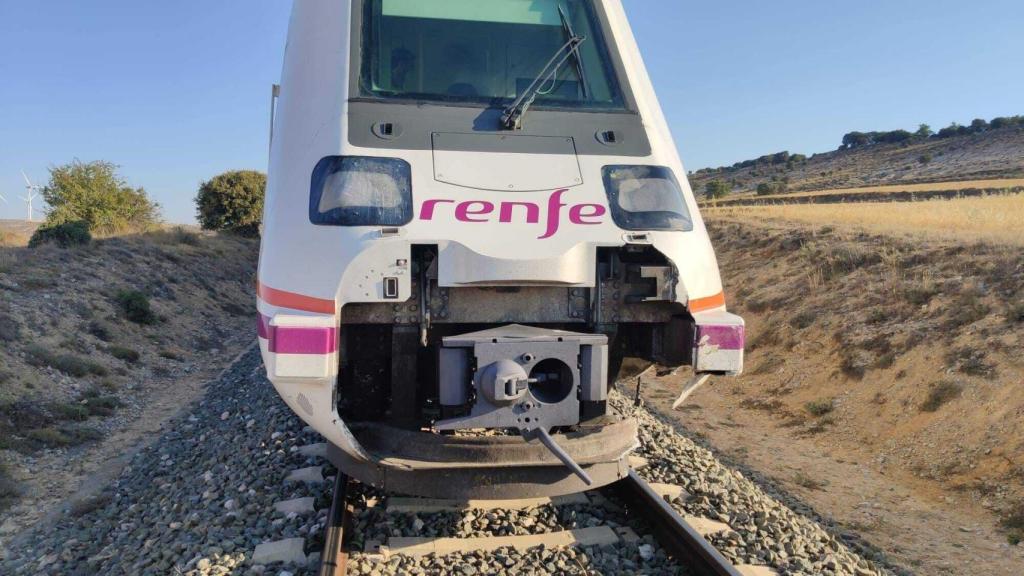 Parte delantera del tren