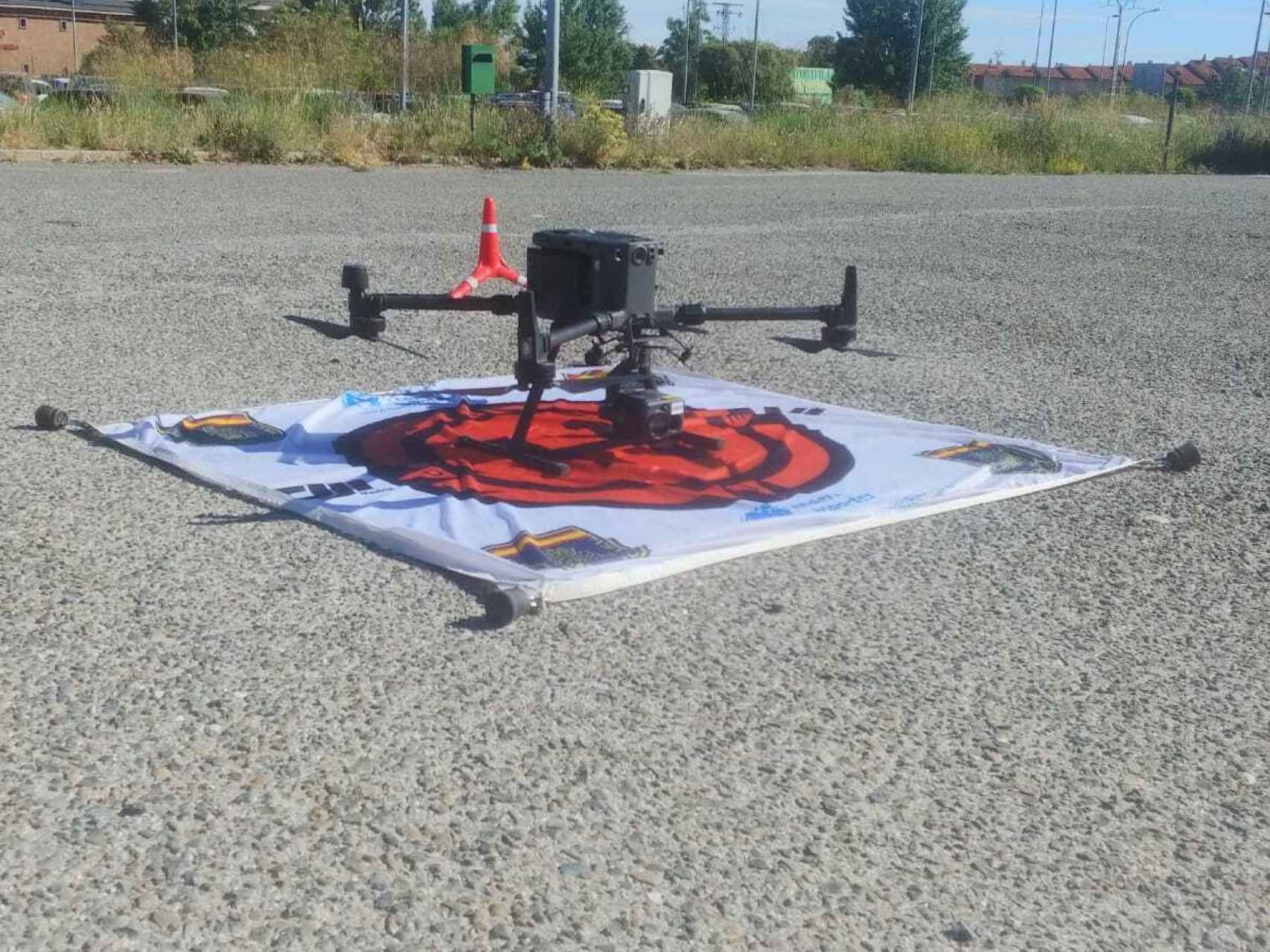 Dron de prueba para realizar la simulación