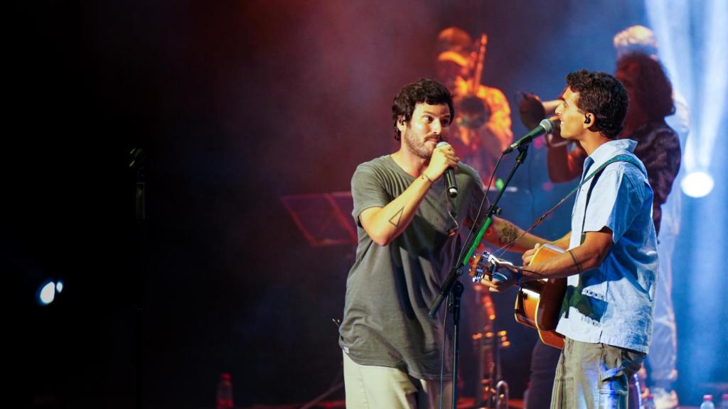 Willy Bárcenas y Antón Carreño, en Starlite.