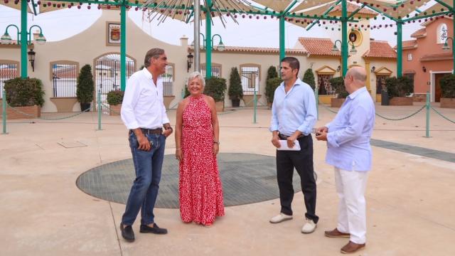 Teresa Porras, en la presentación del dispositivo de Limasam para la Feria de Málaga.