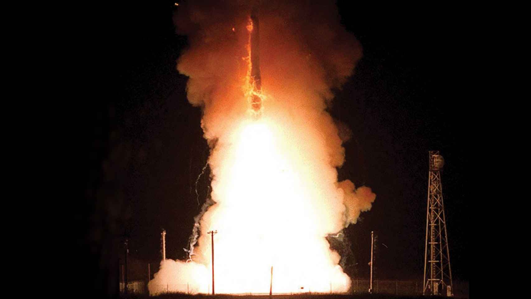 Lanzamiento misil Minuteman III