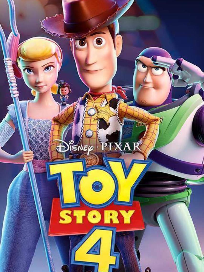 Cartel de la película 'toy story 4'.