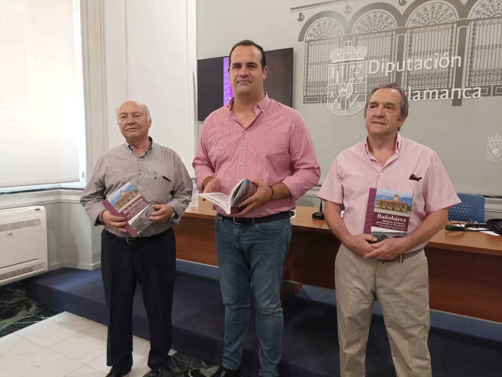 Presentación, en la Diputación de Salamanca, del libro sobre Bañobárez