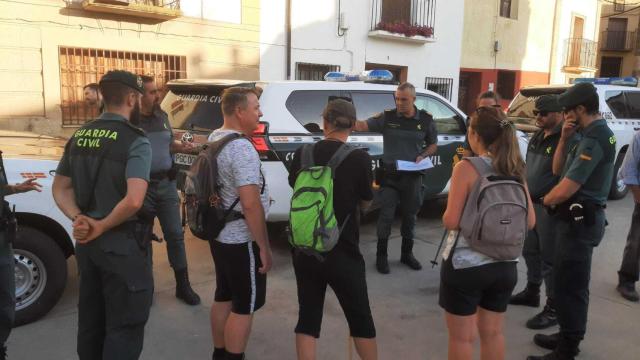 Dispositivo de búsqueda en Ciria (Soria)