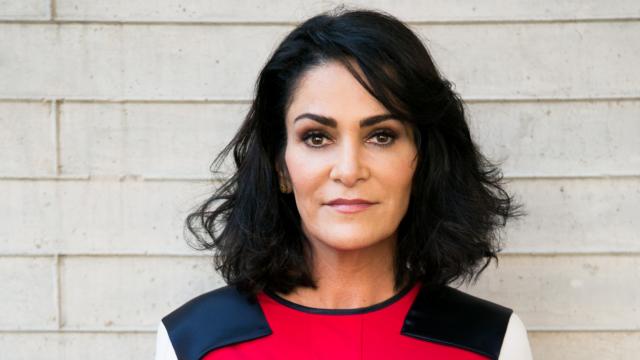 La escritora, activista y periodista mexicana Lydia Cacho