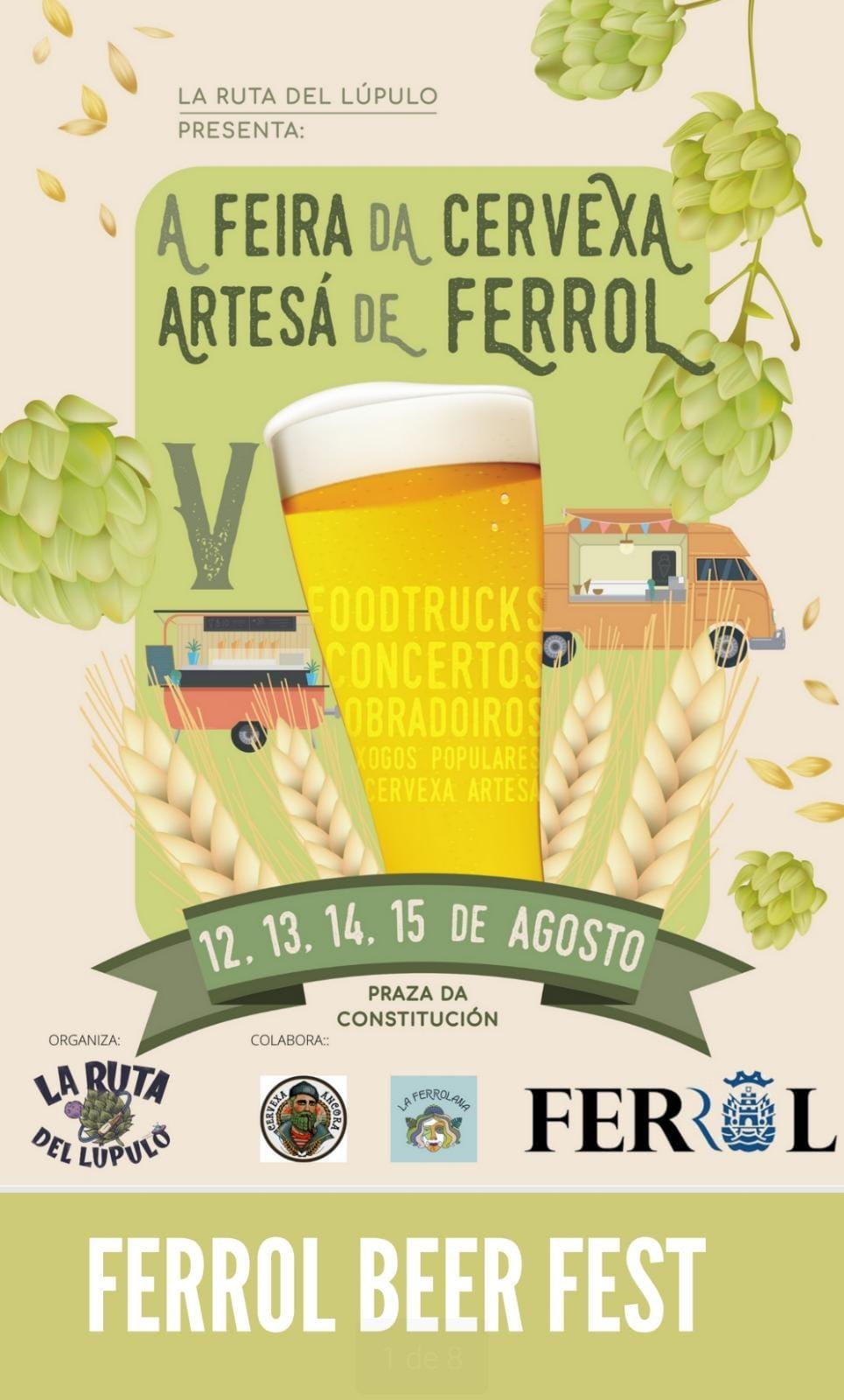 V Feria de la Cerveza Artesana en Ferrol
