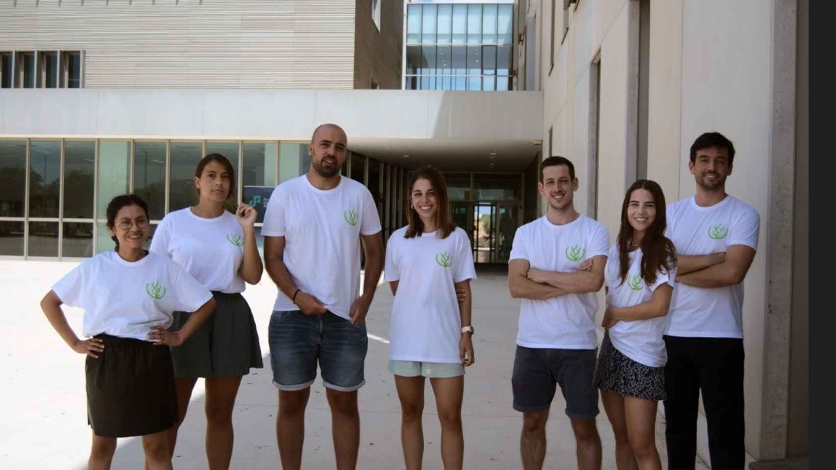 Equipo humano que conforma la startup de Mediterranean Algae.