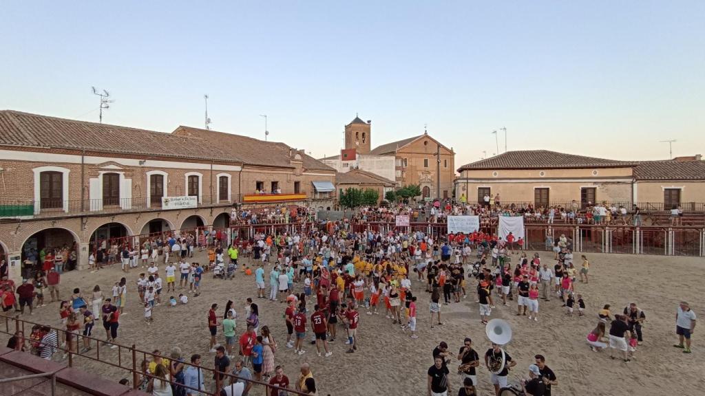 Comienzo de las fiestas en La Seca