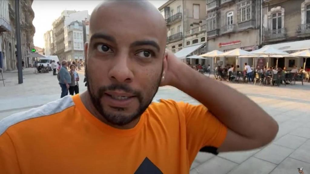 El youtuber Borja Escalona en Vigo.