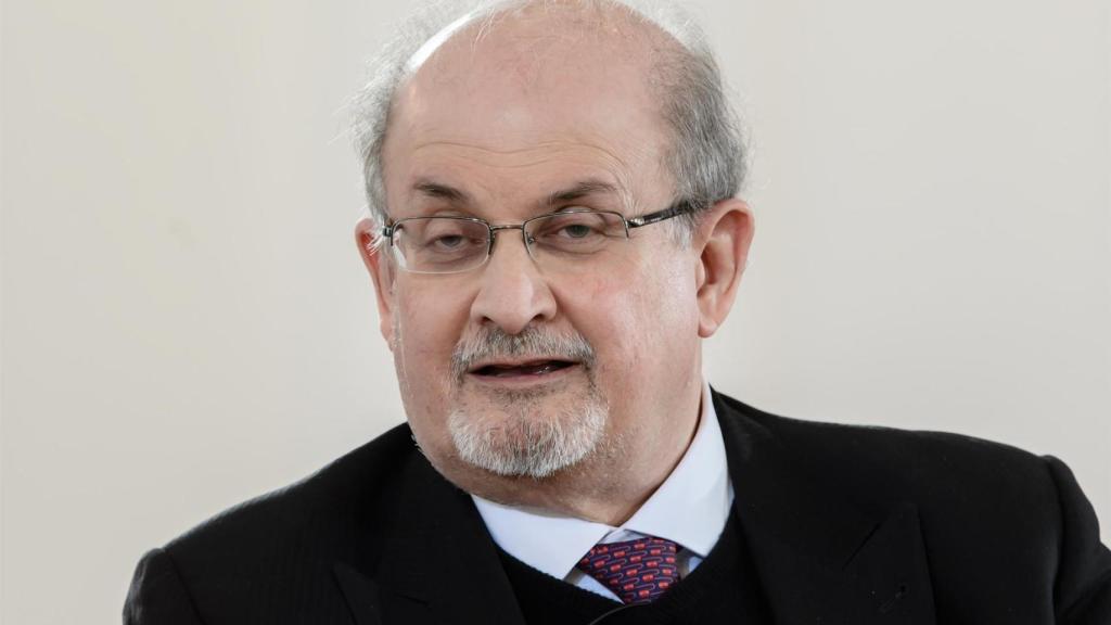 Salman Rushdie en 2017. Foto: EFE/EPA/Clemens Bilan