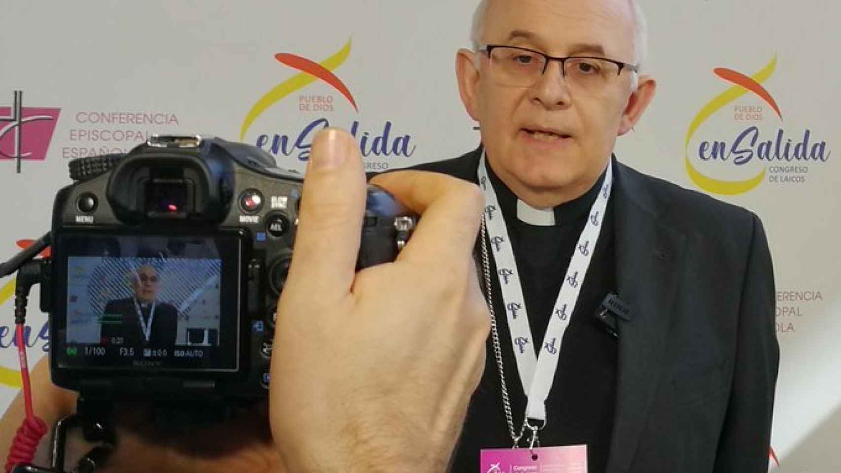 Ángel Fernández, obispo de Albacete.