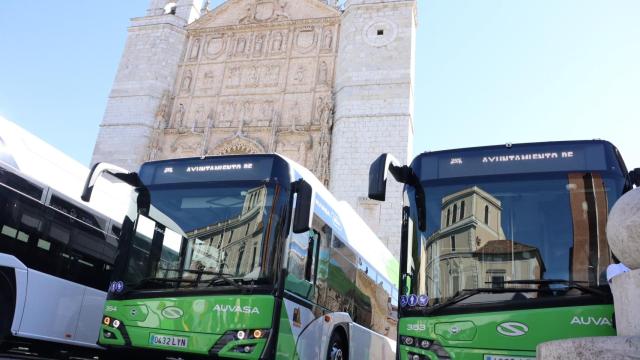 Autobuses urbanos de Valladolid.