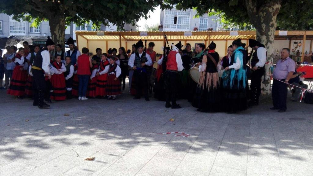 Feira da Troita de Sobrado (A Coruña).