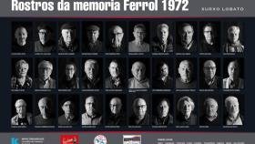 Exposición ‘Rostros de la Memoria. Ferrol 1972’.