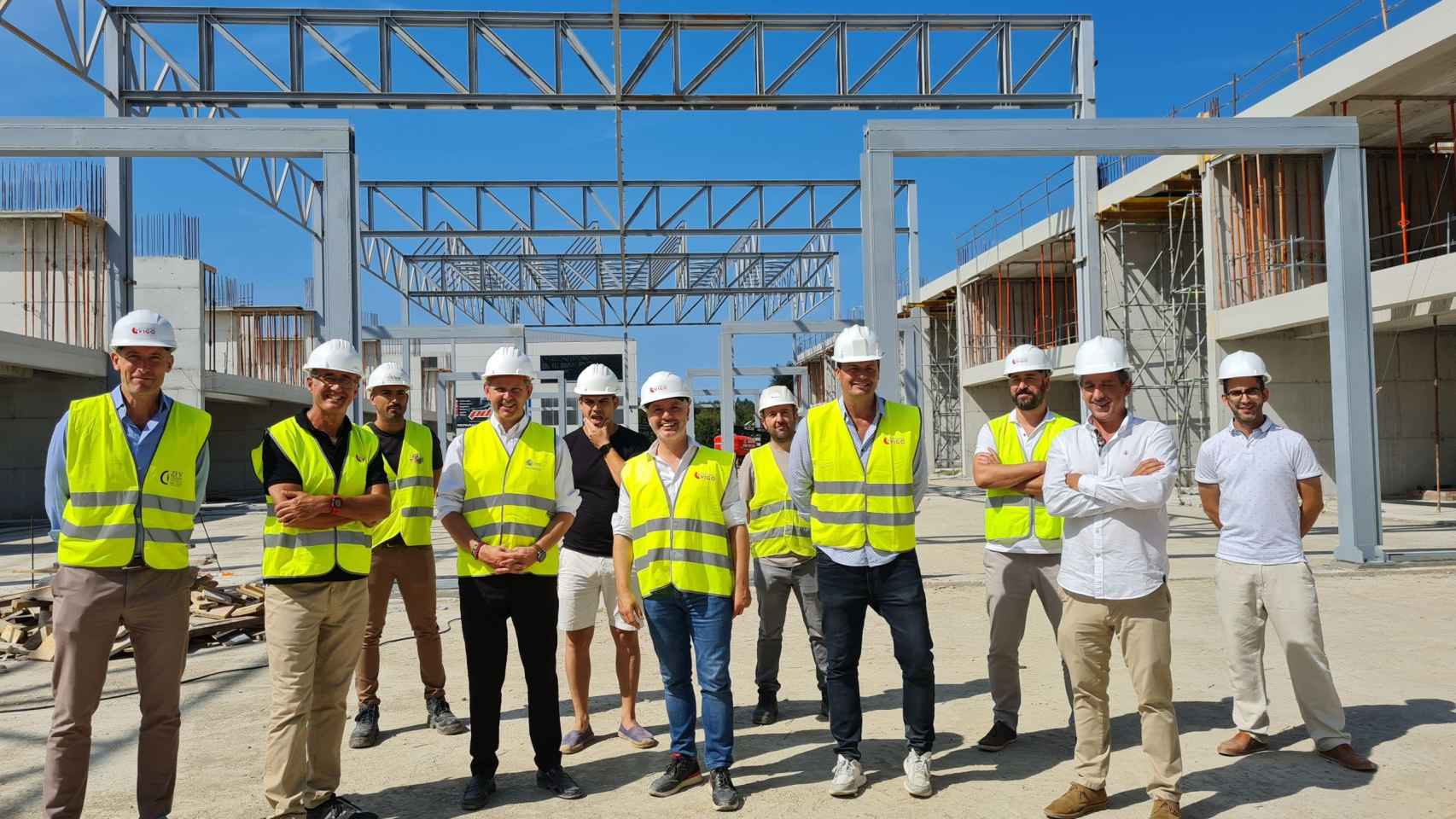 Visita de David Regades a Porto do Molle.