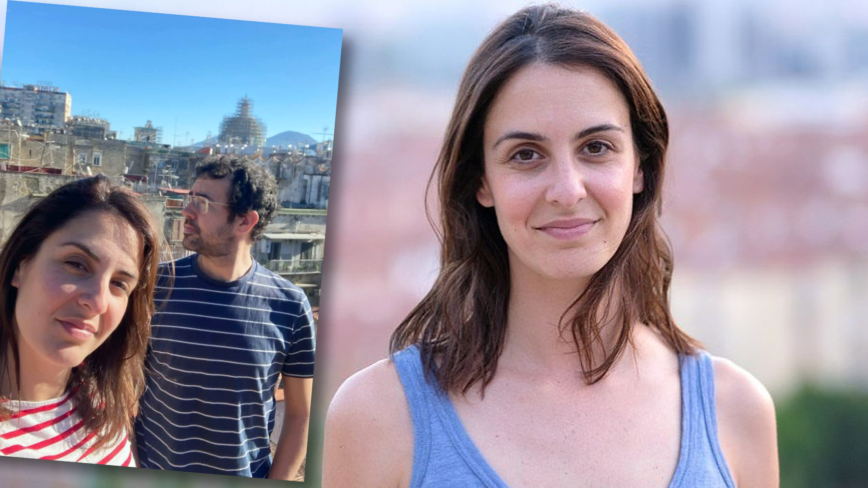 Rita Maestre y Manuel Guedán en una imagen de sus redes sociales.