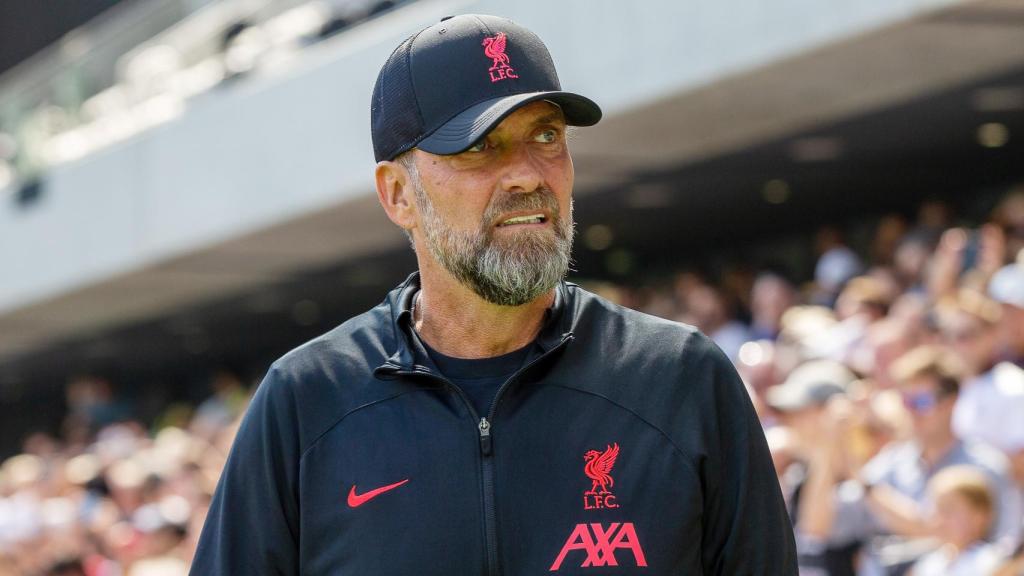 Jürgen Klopp, en un partido del Liverpool de la temporada 2022/2023