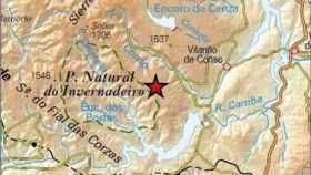 Terremoto en Vilariño de Conso, el 15 de agosto de 2022.