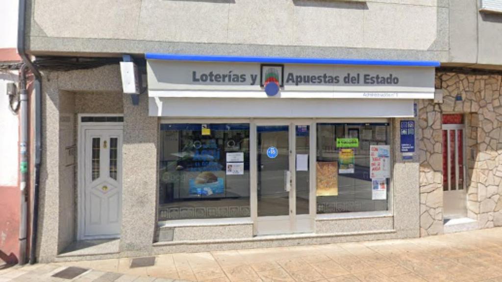 La administración de loterías 1, de la avenida de Ponferrada 2, en Toreno (León)