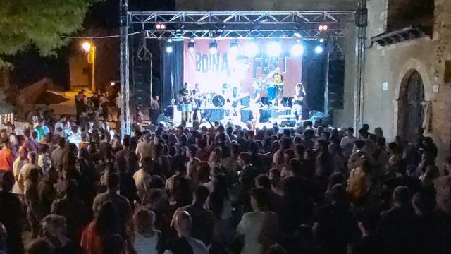 Un concierto del Boina Fest