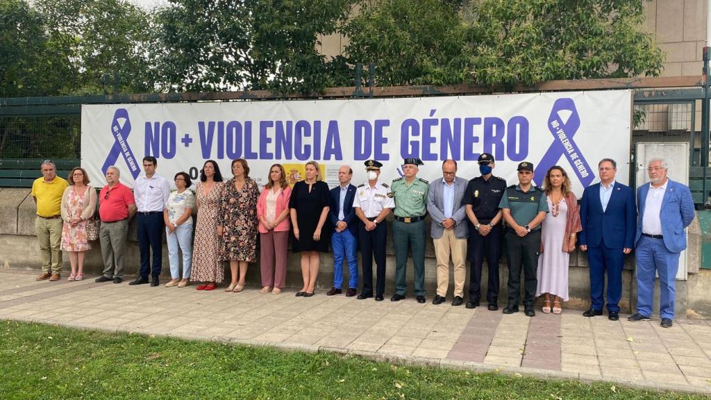 Concentación en repulsa por el crimen machista de Valladolid