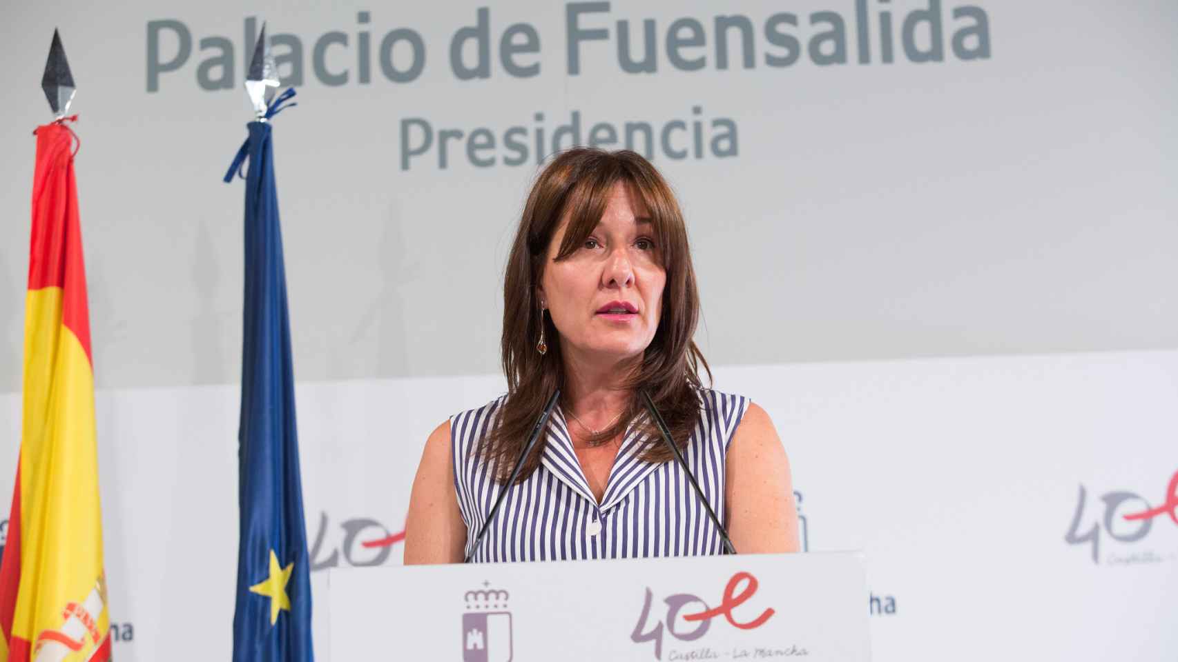 Blanca Fernández, consejera de Igualdad y portavoz del Ejecutivo regional.