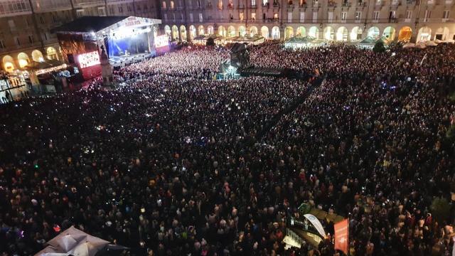 Imagen de archivo de uno de los conciertos de las fiestas de María Pita