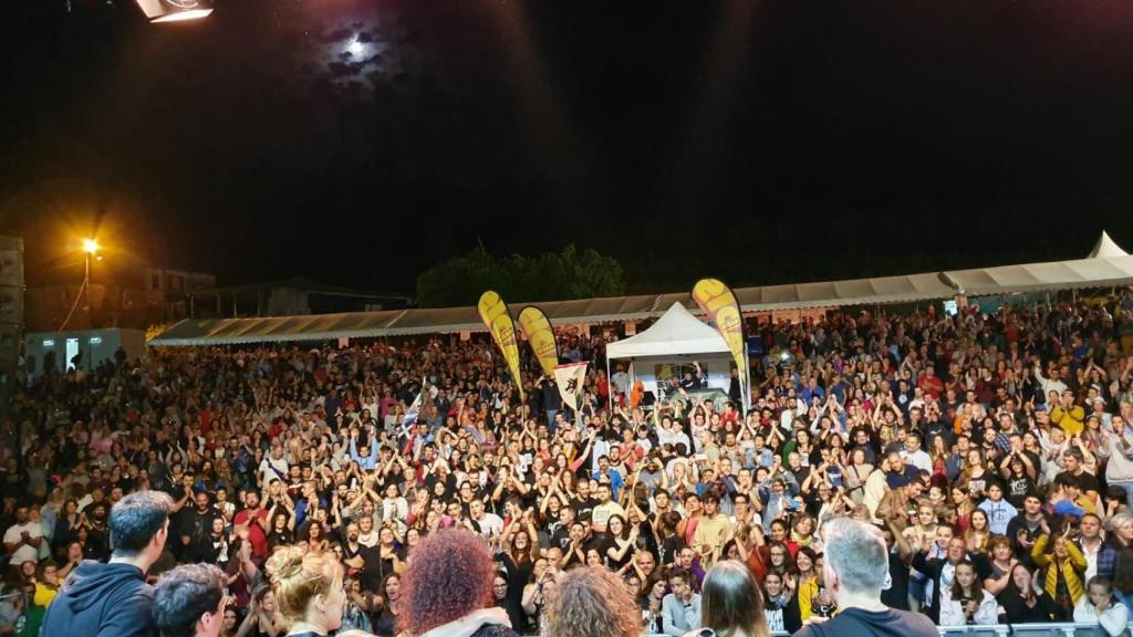Público en la actuación de Sés en el festival en el 2019