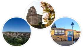 Imagen de los municipios de Sepúlveda, en Segovia, Los Barrios de Bureba, en Burgos y Santa Colomba de Somoza, en León.