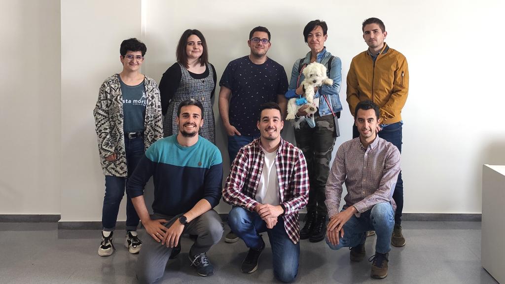 El equipo humano de la startup jienense Oslice Technology.