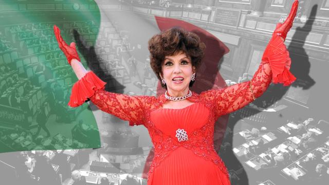 Gina Lollobrigida sigue incombustible a sus 95 años.