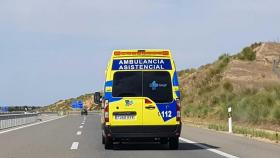 Ambulancia del 112 en Zamora