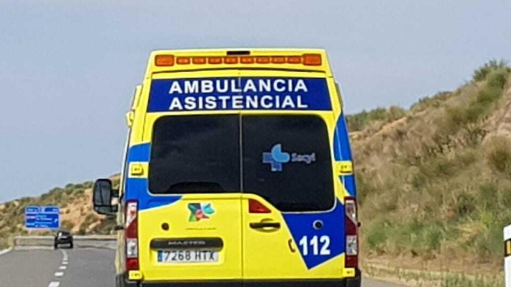 Ambulancia del 112 en Zamora