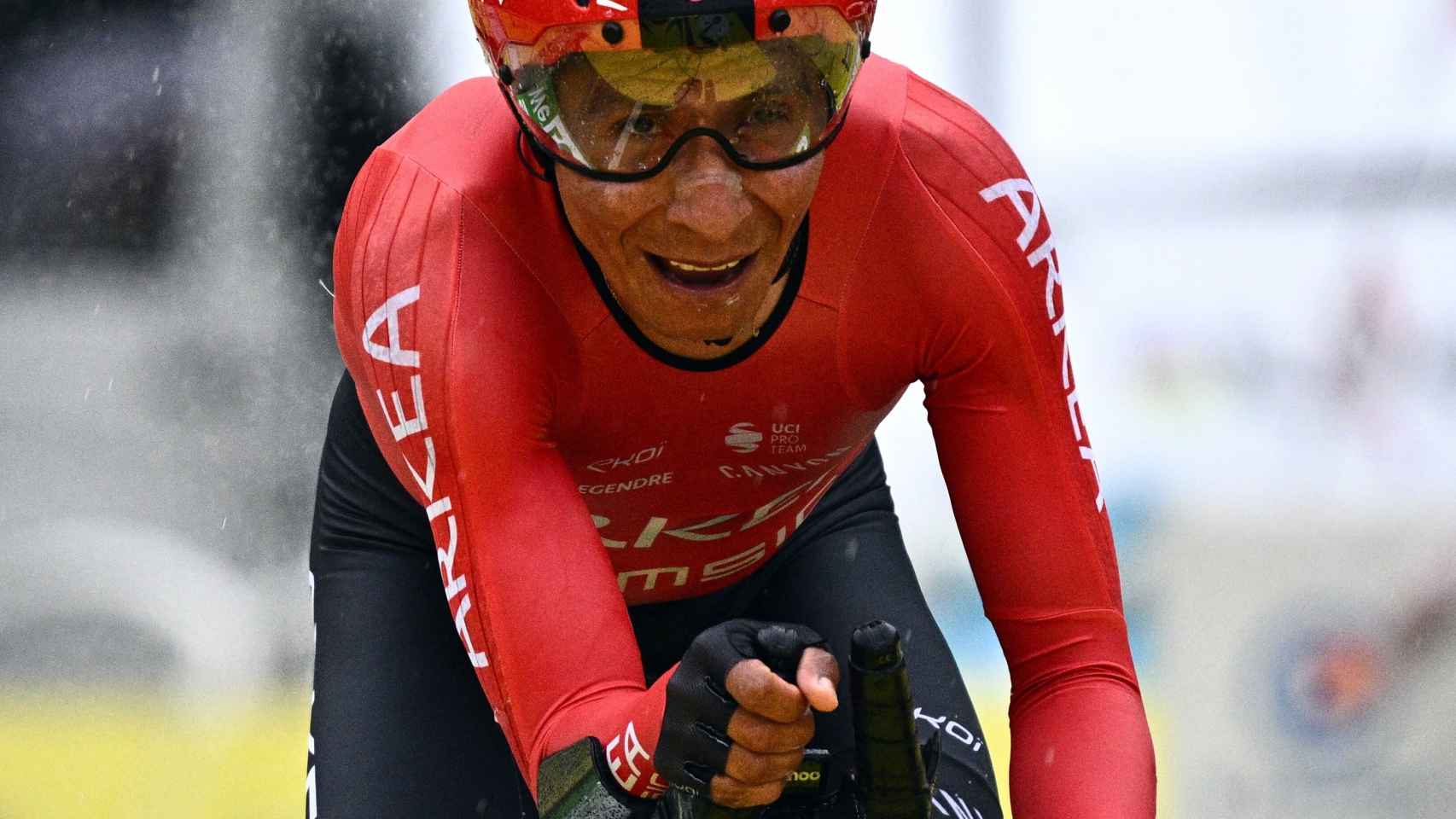 Nairo Quintana durante el pasado Tour de Francia 2022