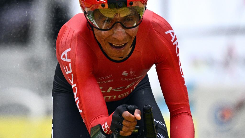 Nairo Quintana durante el pasado Tour de Francia 2022