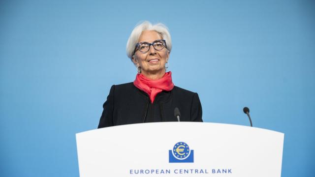 Christine Lagarde, presidenta del Banco Central Europeo (BCE)