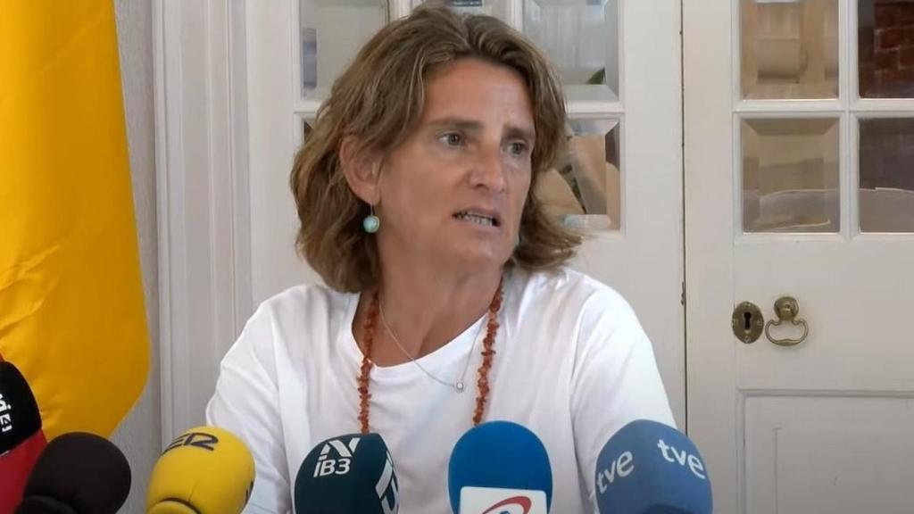 Vicepresidenta tercera y ministra para la Transición Ecológica, Teresa Ribera.