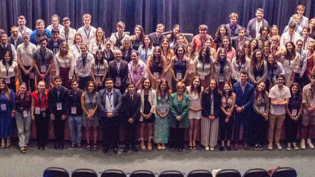 Más de 170 universitarios de 40 países se reúnen en Vigo en el Foro Ibérico del Parlamento Europeo de Jóvenes.