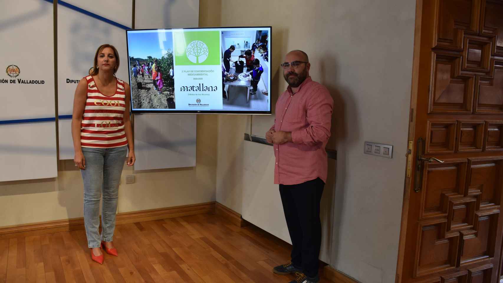Presentación del X Plan de Concienciación Medioambiental en la Diputación de Valladolid