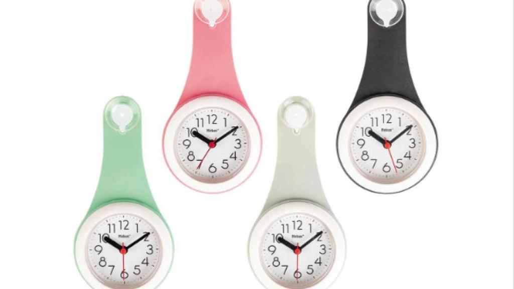 Reloj de baño de cuarzo