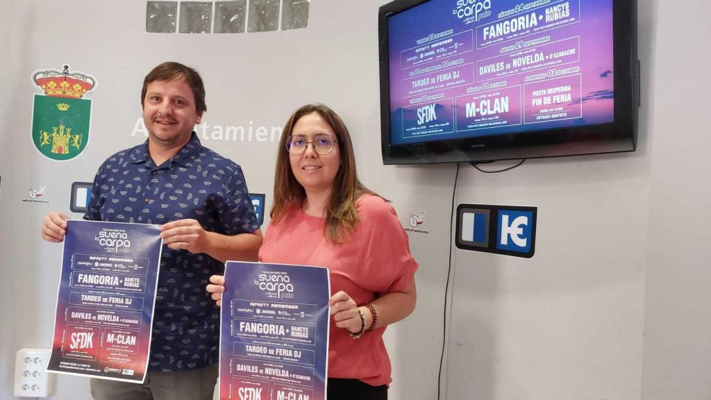 Presentación del cartel de artistas que actuarán en las Ferias 2022